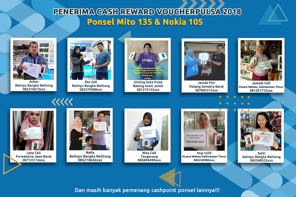 CashPoint Reward Ponsel 2018